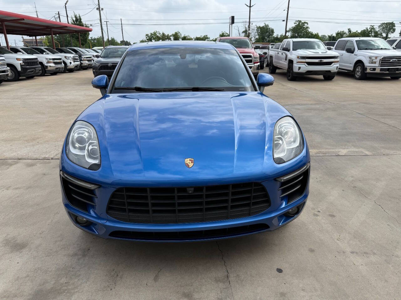 Blue 2016 Porsche Macan S AWD S 4dr SUV 2
