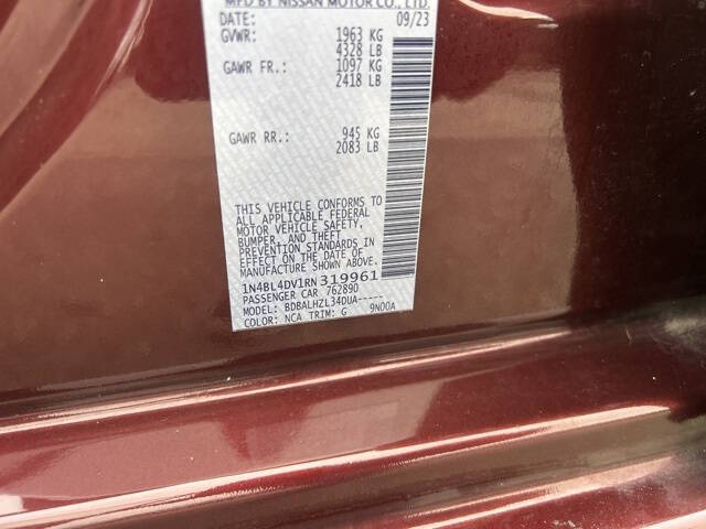 2024 Nissan Altima 2.5 SV