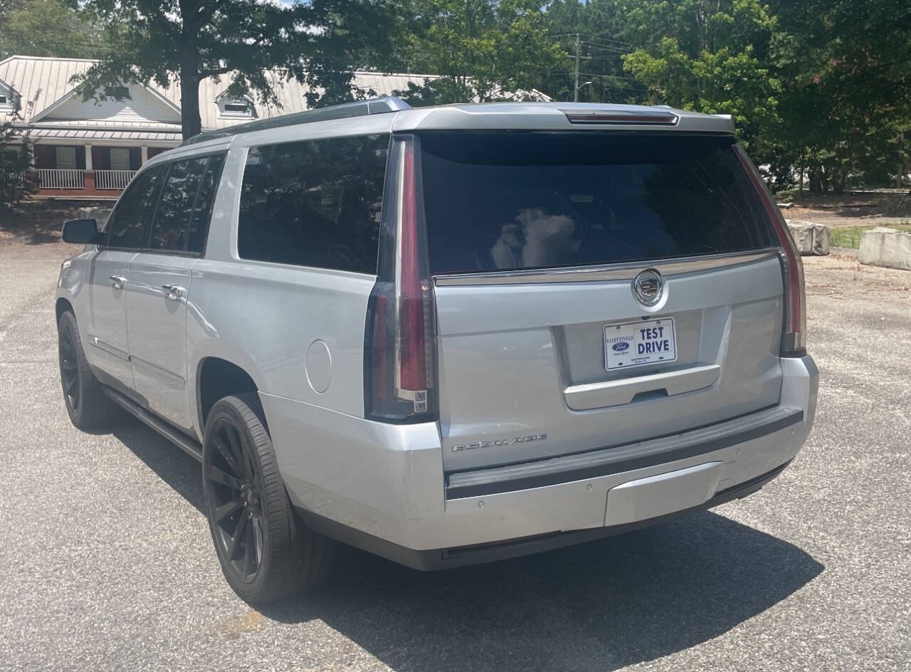 2015 Cadillac Escalade ESV for sale at HEARTLAND AUTO SALES in Indianapolis, IN