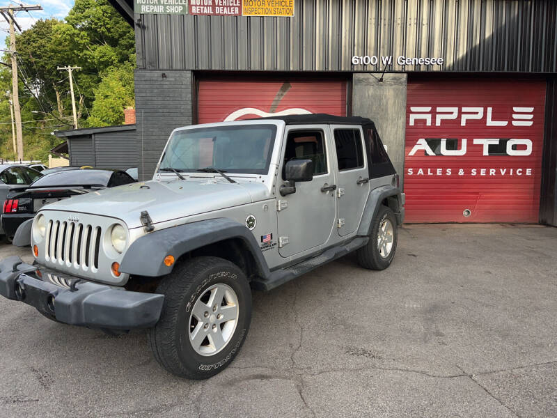 2007 Jeep Wrangler Unlimited for sale at Apple Auto Sales Inc in Camillus NY