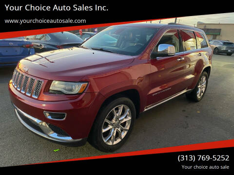 2014 Jeep Grand Cherokee Summit