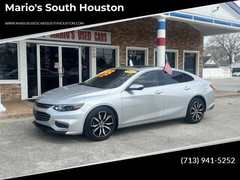 2017 Chevrolet Malibu for sale at Mario's South Houston in South Houston TX