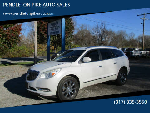 2016 Buick Enclave for sale at PENDLETON PIKE AUTO SALES in Ingalls IN