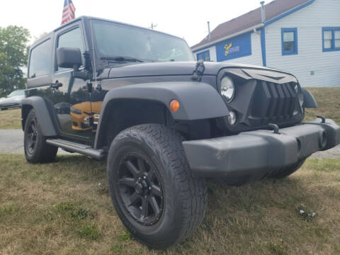 2014 Jeep Wrangler for sale at Sinclair Auto Inc. in Pendleton IN