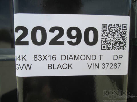 2026 Diamond T Dump 8316DMP140-36