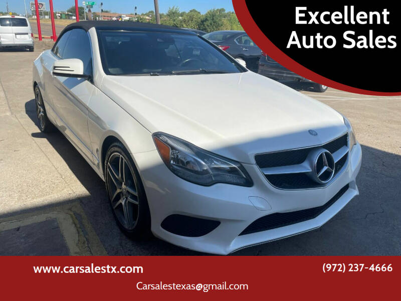 2014 Mercedes-Benz E-Class for sale at Excellent Auto Sales in Grand Prairie TX