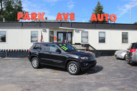 2015 Jeep Grand Cherokee for sale at Park Ave Auto Inc. in Worcester MA