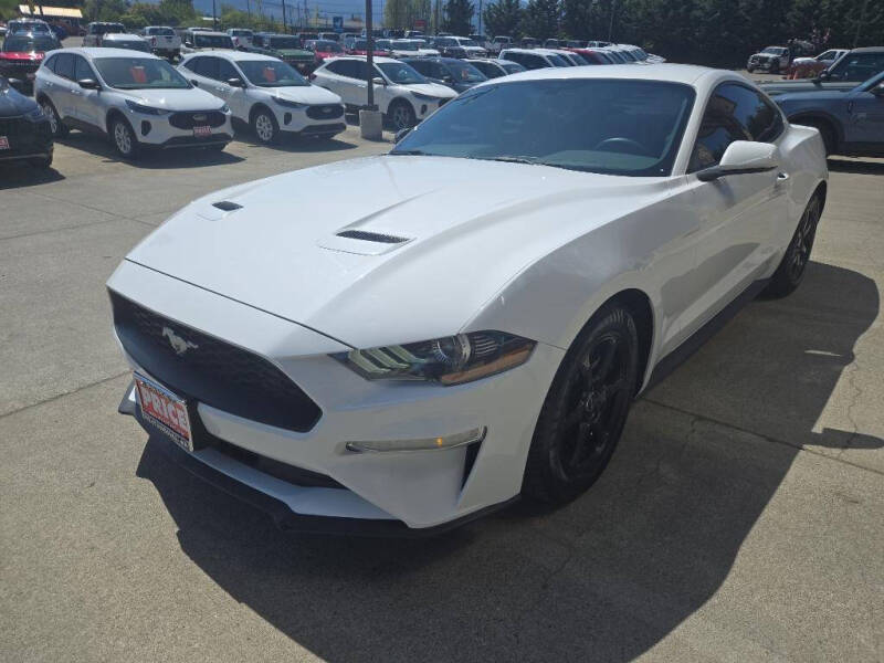 Used 2019 Ford Mustang EcoBoost with VIN 1FA6P8TH5K5112438 for sale in Port Angeles, WA