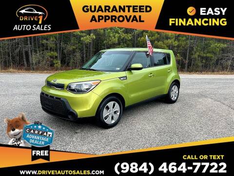 2015 Kia Soul for sale at Drive 1 Auto Sales in Wake Forest NC