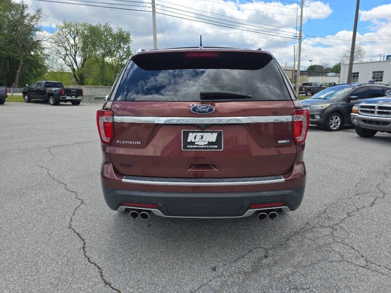 2018 Ford Explorer Platinum
