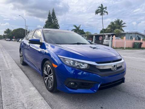 2017 Honda Civic for sale at MIAMI FINE CARS & TRUCKS in Hialeah FL