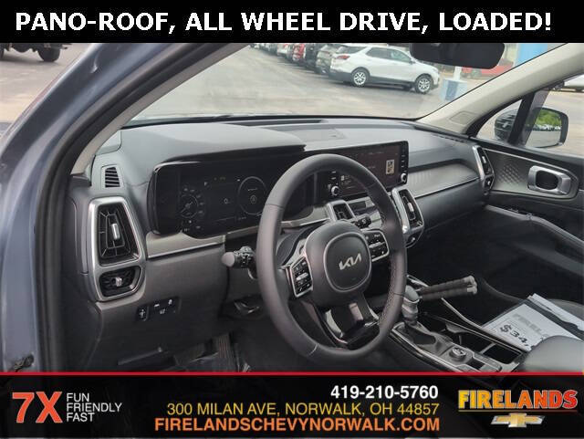 Used 2023 Kia Sorento SX with VIN 5XYRKDLF1PG228523 for sale in Norwalk, OH