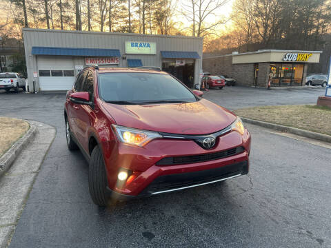 2017 Toyota RAV4 for sale at BRAVA AUTO BROKERS LLC in Clarkston GA