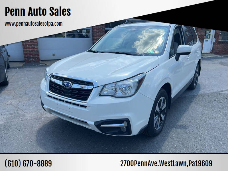 2017 Subaru Forester for sale at Penn Auto Sales in West Lawn PA