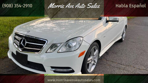 2012 Mercedes-Benz E-Class for sale at Morris Ave Auto Sales in Elizabeth NJ