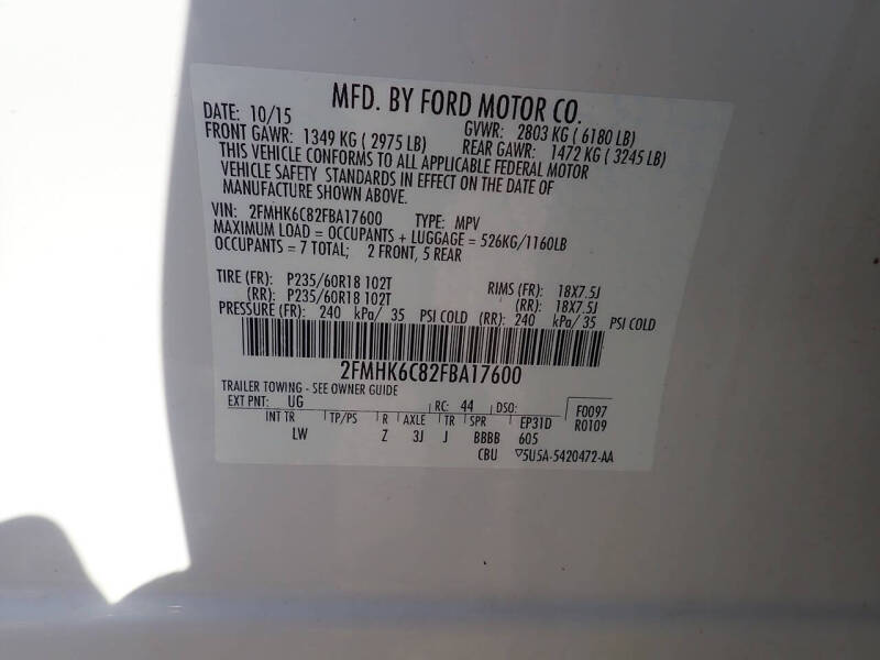 2015 Ford Flex SEL
