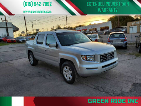2006 Honda Ridgeline for sale at Green Ride Inc in Nashville TN