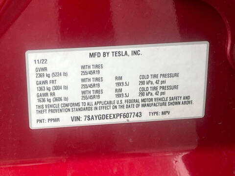 2023 Tesla Model Y Long Range
