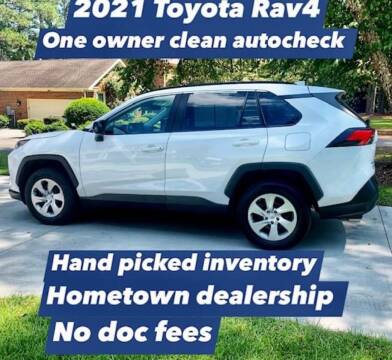 2021 Toyota RAV4 for sale at Poole Automotive in Laurinburg NC