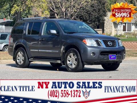 2012 Nissan Pathfinder for sale at NY AUTO SALES in Omaha NE