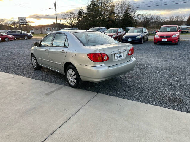 2004 Toyota Corolla for sale at PEAK VIEW MOTORS in Mount Crawford, VA