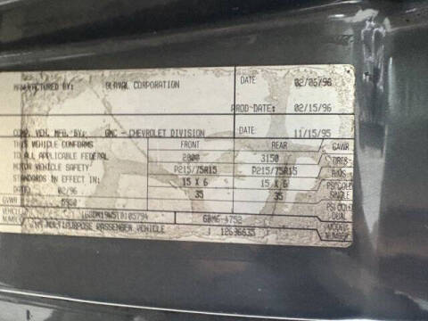 1996 Chevrolet Astro