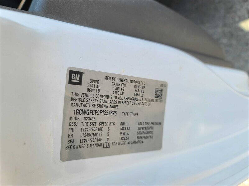 2015 Chevrolet Express 2500