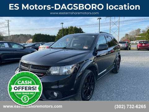 2017 Dodge Journey for sale at ES Motors-DAGSBORO location in Dagsboro DE