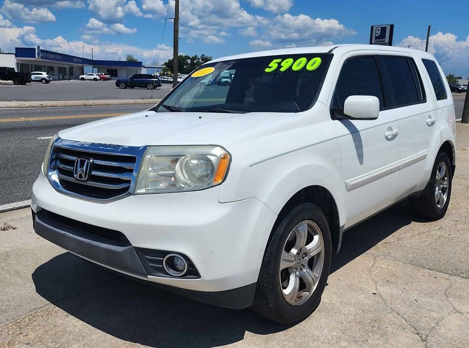 White 2012 Honda Pilot EX EX 4dr SUV 2