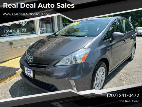 2014 Toyota Prius v for sale at Real Deal Auto Sales in Auburn ME