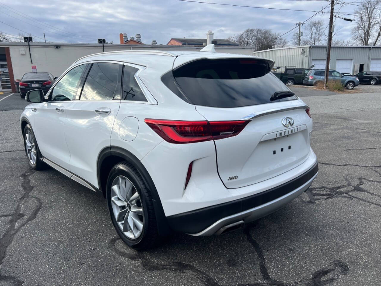 2019 INFINITI QX50 for sale at James Motors Inc. in East Longmeadow, MA