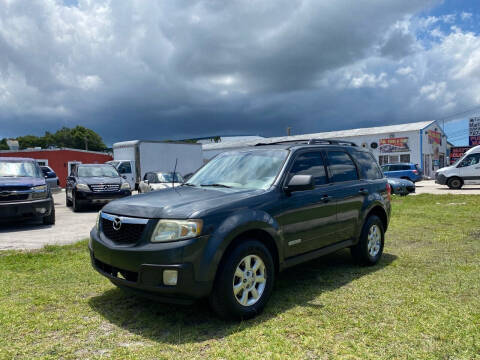 2008 Mazda Tribute for sale at ONYX AUTOMOTIVE, LLC in Largo FL