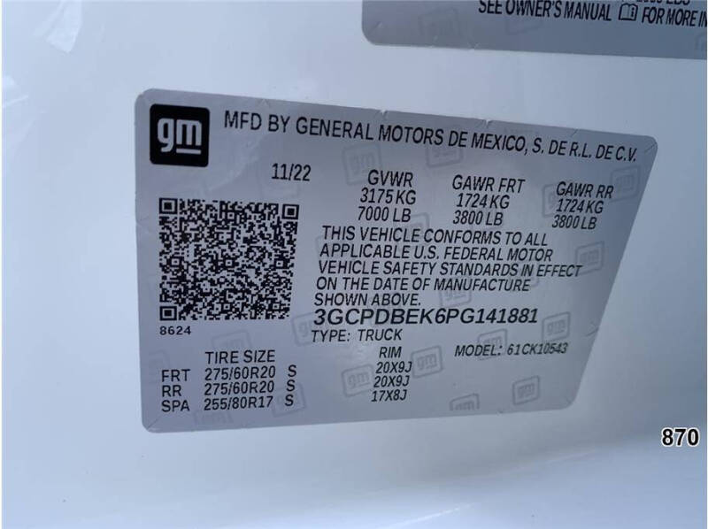 2023 Chevrolet Silverado 1500