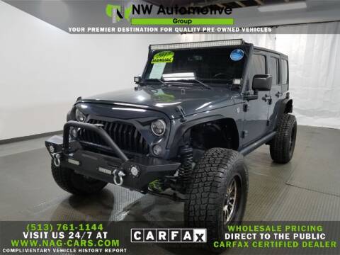 2017 Jeep Wrangler Unlimited for sale at NW Automotive Group in Cincinnati OH