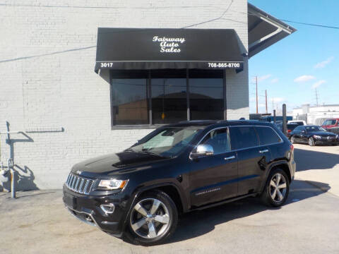2014 Jeep Grand Cherokee for sale at FAIRWAY AUTO SALES, INC. in Melrose Park IL