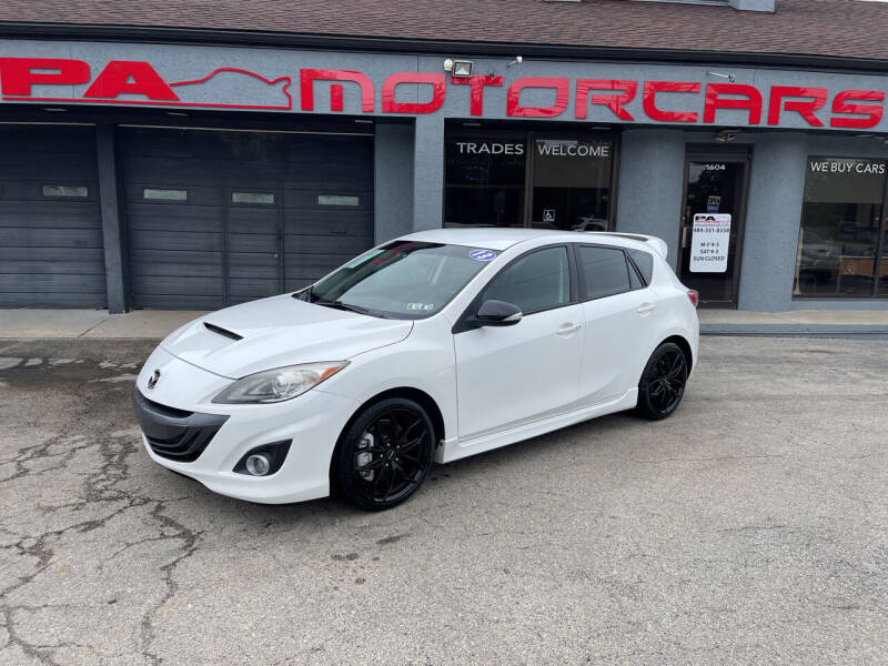 2013 Mazda MAZDASPEED3 for sale at PA Motorcars in Reading PA