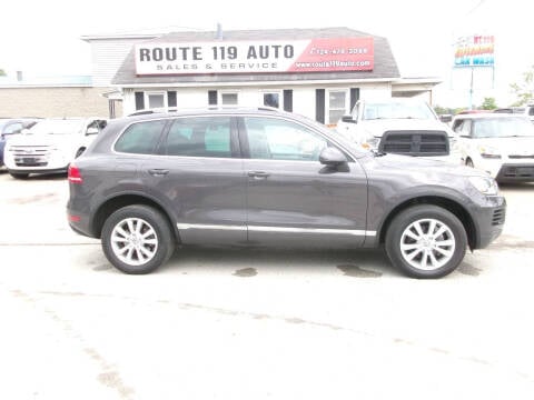 2013 Volkswagen Touareg for sale at ROUTE 119 AUTO SALES & SVC in Homer City PA