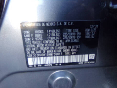 2022 Honda HR-V Sport