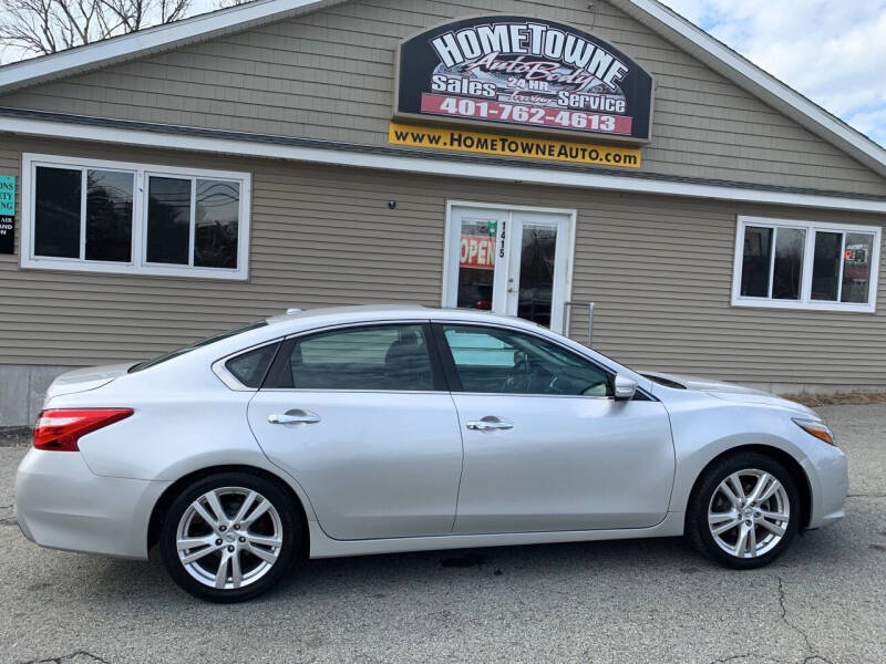 2016 Nissan Altima for sale at Home Towne Auto Sales in North Smithfield RI