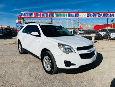 2011 Chevrolet Equinox for sale at El Paso Auto Solutions in El Paso TX