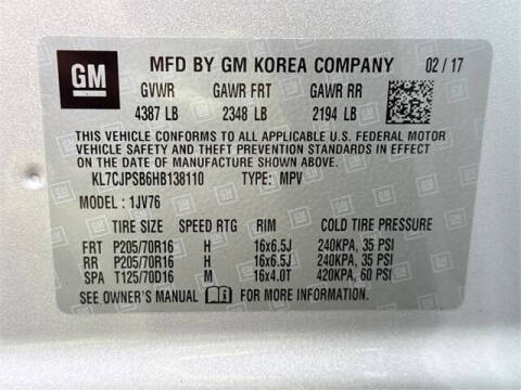 2017 Chevrolet Trax LT