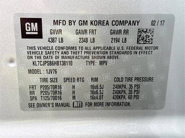 2017 Chevrolet Trax LT