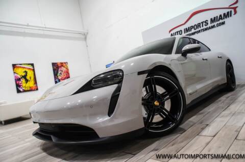 2021 Porsche Taycan for sale at AUTO IMPORTS MIAMI in Fort Lauderdale FL