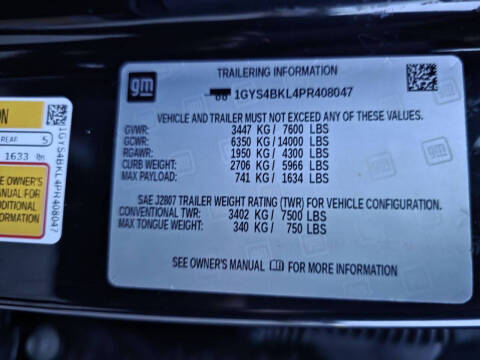 2023 Cadillac Escalade Premium Luxury