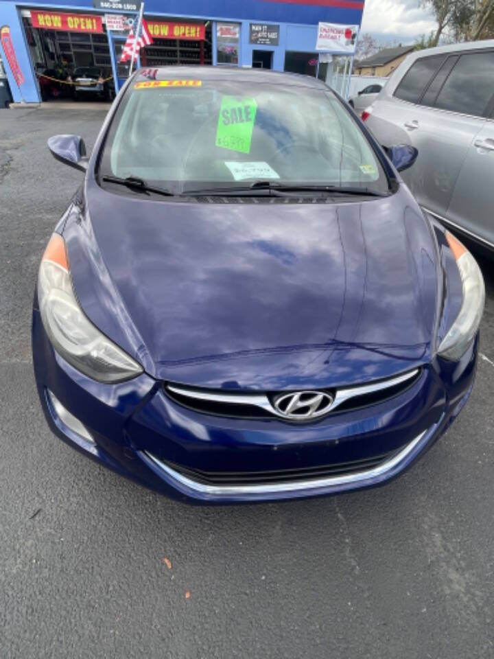 2012 Hyundai ELANTRA for sale at MAIN ST AUTO SALES in Harrisonburg, VA