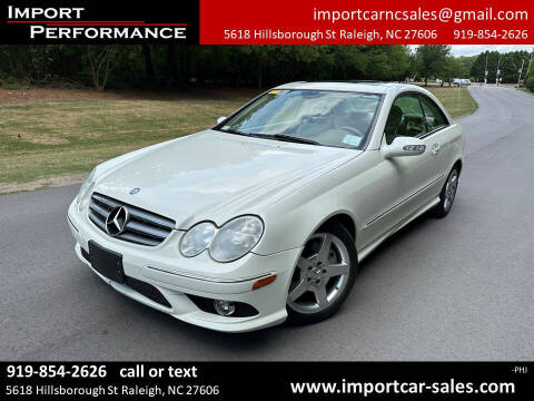 2009 Mercedes-Benz CLK for sale at Import Performance Sales in Raleigh NC