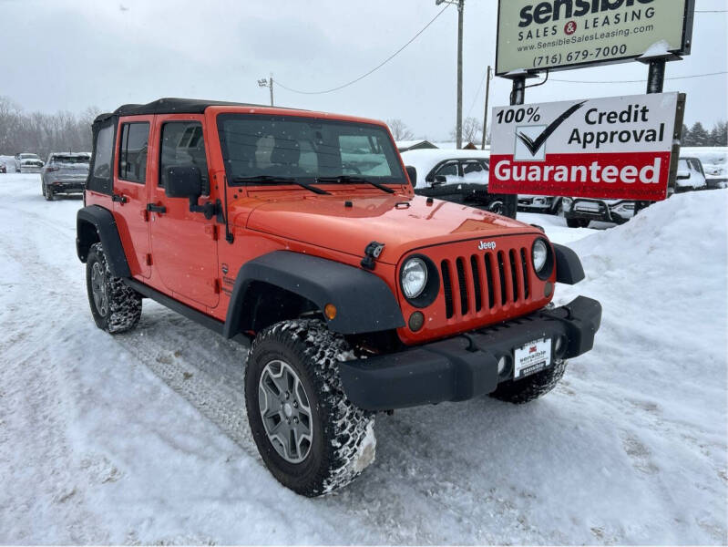 2015 Jeep Wrangler Unlimited for sale at Sensible Sales & Leasing in Fredonia NY