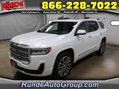 2021 GMC Acadia for sale at Runde PreDriven in Hazel Green WI