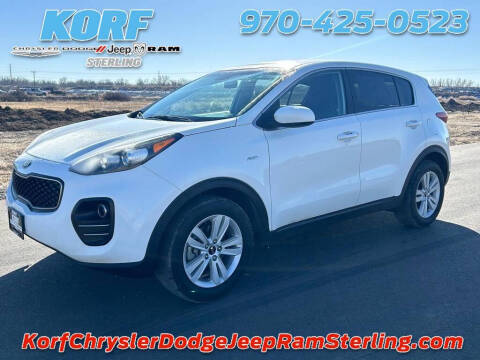 2017 Kia Sportage for sale at Tony Peckham @ Korf Motors in Sterling CO