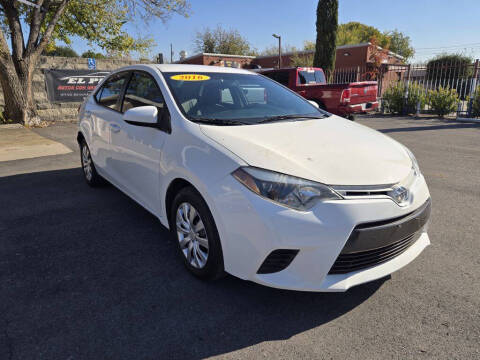 2016 Toyota Corolla L